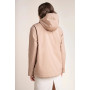 Parka Courte Imperméable et Polaire Mixte Lazare Sahara, Flotte