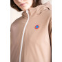 Parka Courte Imperméable et Polaire Mixte Lazare Sahara, Flotte