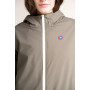 Parka Courte Imperméable et Polaire Mixte Lazare Kaki, Flotte