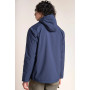 Parka Courte Imperméable et Polaire Mixte Lazare Indigo, Flotte
