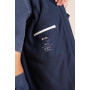 Parka Courte Imperméable et Polaire Mixte Lazare Indigo, Flotte