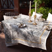 Nappe en lin Tantra, Tessitura Toscana Telerie