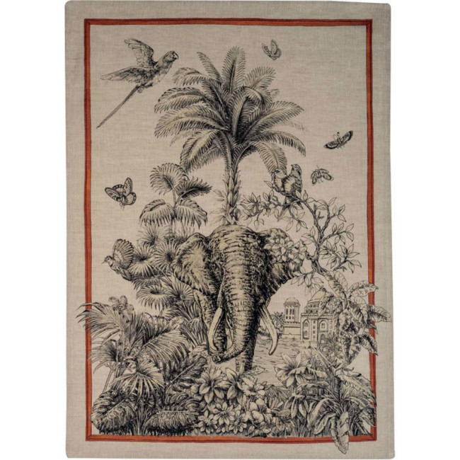 Torchon Tantra Éléphant, Tessitura Toscana Telerie