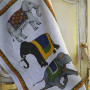 Torchon Barnum Elefanti, Tessitura Toscana Telerie