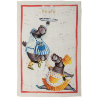 Torchon Figaro Rosso, Tessitura Toscana Telerie