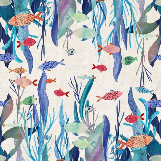 Nappe en coton Poseidon, Tessitura Toscana Telerie