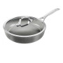 Sauteuse avec couvercle verre 28 cm revêtement céramique Salina, Ballarini 1889