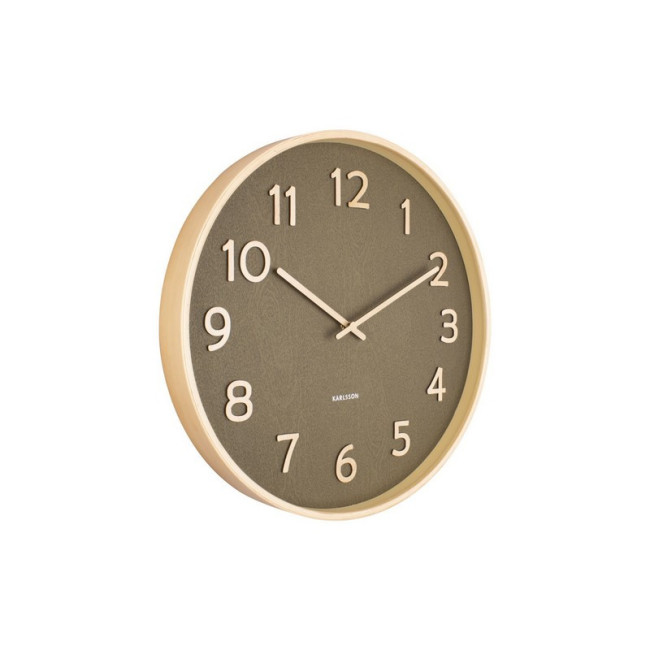 Horloge 40 cm Pure Moss Vert, Karlsson