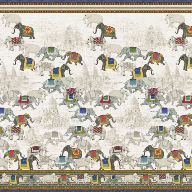 Tissu décoratif Mezzero Angkor, Tessitura Toscana Telerie