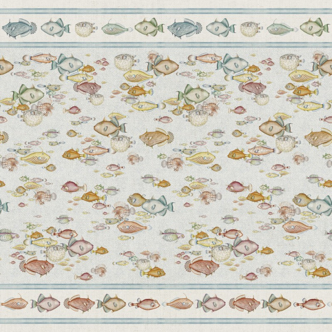 Grand Foulard Mezzero Reef, Tessitura Toscana Telerie