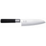 Couteau Santoku 16,5cm Wasabi Black, Kai
