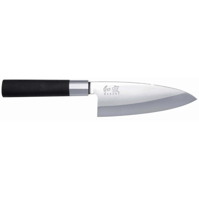 Couteau Deba 15cm Wasabi Black, Kai