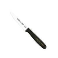 Couteau d'office pointu lisse 9cm noir, Nogent***