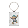 Porte Clés rectangle Singe Kook, Kiub