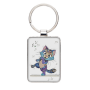 Porte Clés rectangle Chaton Danse Kook, Kiub