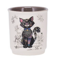 Coquetier Chat Noir Kook, Kiub