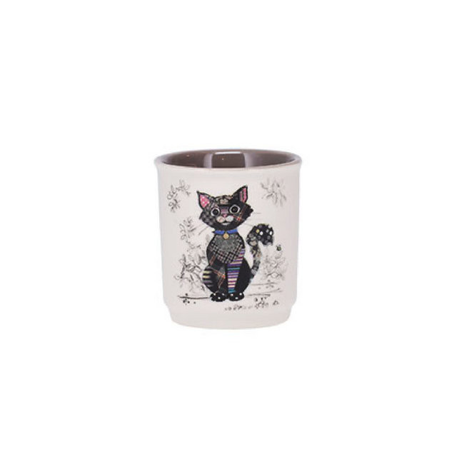 Coquetier Chat Noir Kook, Kiub