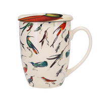 Tisanière 38cl Oiseaux Vert, Kiub