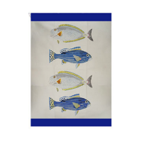Torchon Encyclopedia Poissons Bleu, Kiub