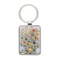 Porte Clés rectangle Portfolio Pots, Kiub