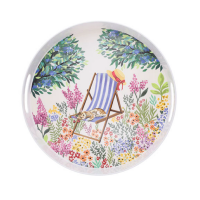 Plateau rond 38 cm Bohème, Kiub
