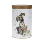 Boîte ronde en Métal Chien Kook, Kiub