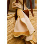 Set de 2 serviettes de table Irvin Nude, maison dînette