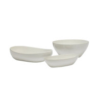 Bol de service Out Of Lines White, Serax