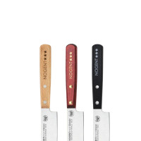Couteau Santoku Classic Bois lame lisse 11 cm, Nogent***