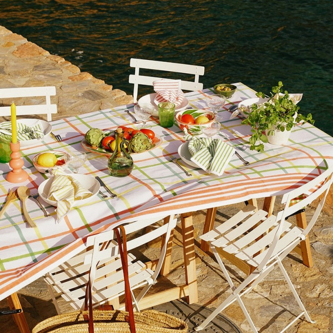 Nappe Rothko Peach, maison dînette