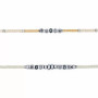 Collier et Bracelet 6 tours Sand Vanille, Têtes Blondes
