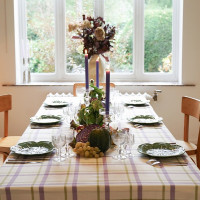 Nappe Arp Violet, maison dînette