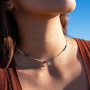 Collier ras du cou Je T'aime Beaucoup Vanille, Têtes Blondes