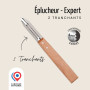 Éplucheur Expert Affidenté Bois 2 tranchants, Nogent***