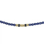 Collier ras du cou Kelly Gold Bleu Navy, Têtes Blondes