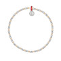 Bracelet Femme 1 tour Bliss Silver Miel, Têtes Blondes