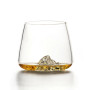 2 Verres 35 cl TOPOGRAPHIC Mont Everest et Mont Blanc, Alaskan MAKER