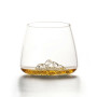 2 Verres 35 cl TOPOGRAPHIC Mont Everest et Mont Blanc, Alaskan MAKER