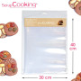 Lot de 10 Feuilles guitare, ScrapCooking