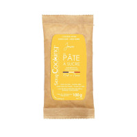Pâte à sucre jaune 100g, ScrapCooking