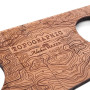 Présentoir pour set de 2 Verres TOPOGRAPHIC, Alaskan MAKER
