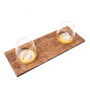 Présentoir pour set de 2 Verres TOPOGRAPHIC, Alaskan MAKER