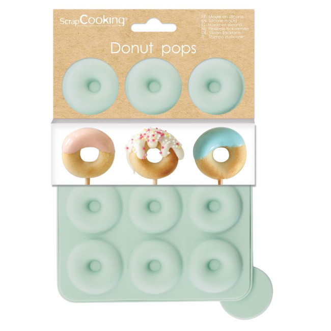Moule Silicone Donuts pops, Scrapcooking
