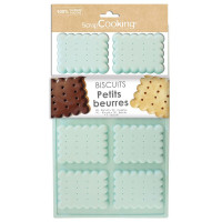 Moule Silicone Petits beurres, ScrapCooking