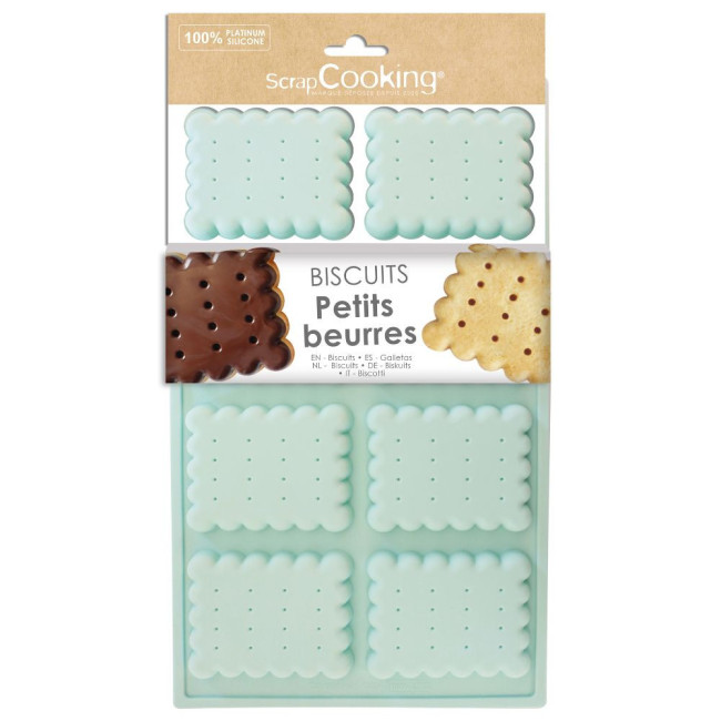 Moule Silicone Petits beurres, ScrapCooking