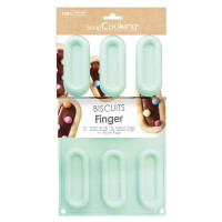 Moule Silicone Biscuits Finger, ScrapCooking