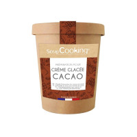Pot préparation pour glace Cacao, ScrapCooking