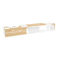 Rouleau de pâte à sucre blanc, ScrapCooking