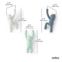 Lot de 3 patères murales Buddy Hook Couleur, Umbra