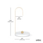 Porte Essuie-tout Bellwood Blanc, Umbra